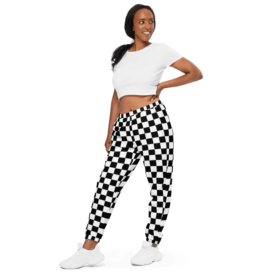 Checkered Unisex Joggers product image (4)