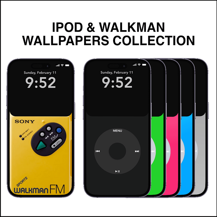 Wallpapers Collection - iPod & Walkman product image (1)