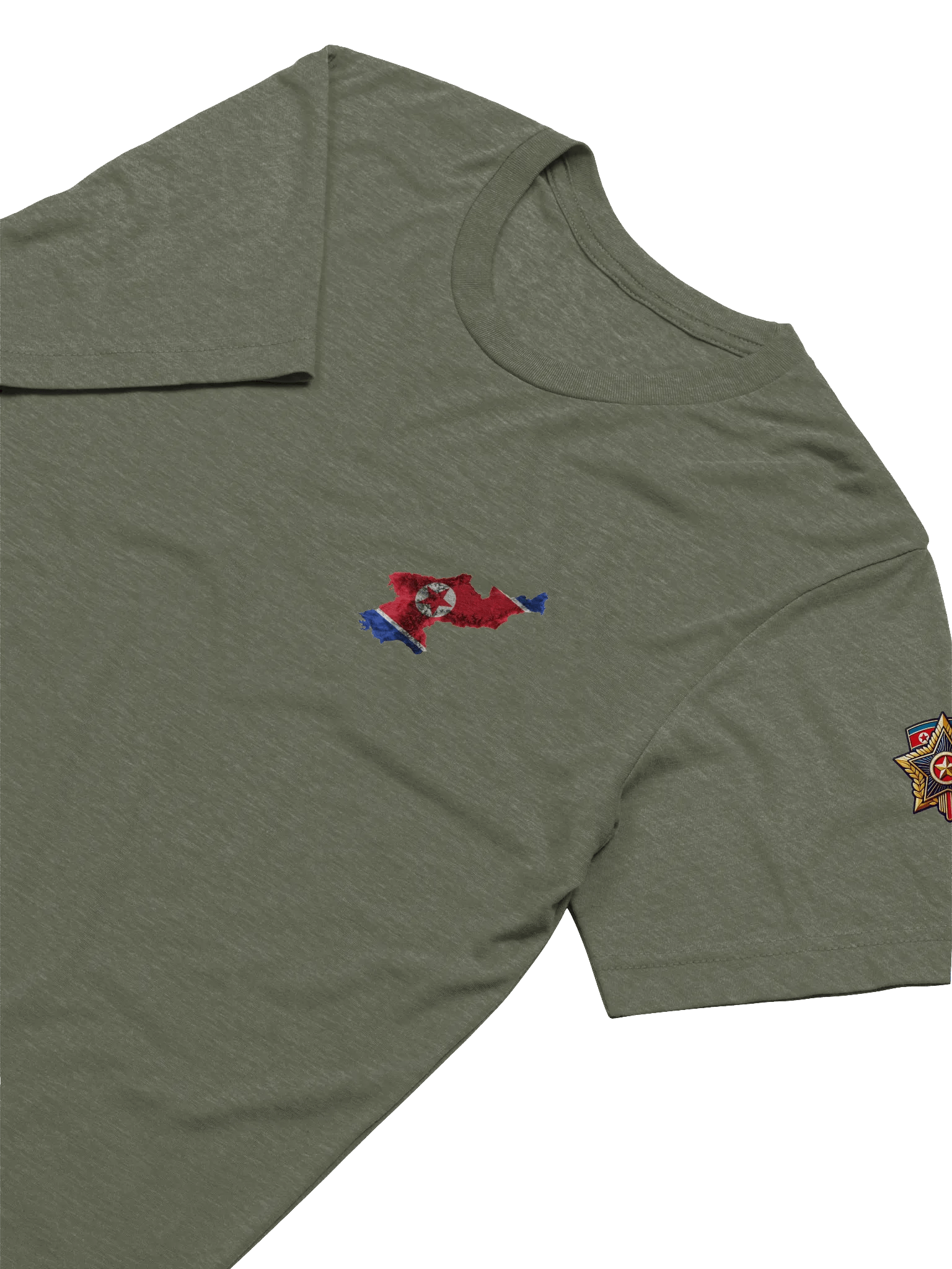 North Korean Military T-shirt and Flag product image (2)