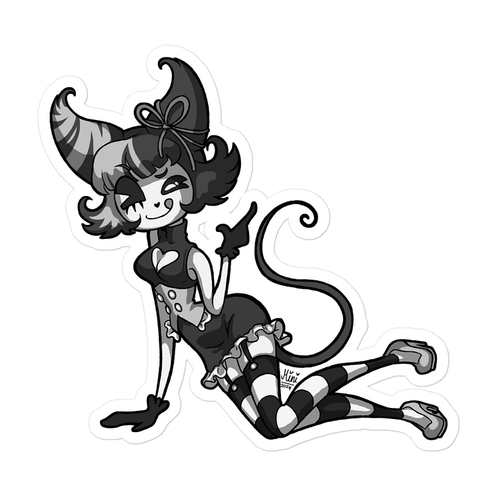 B&W Mini Magnet product image (1)