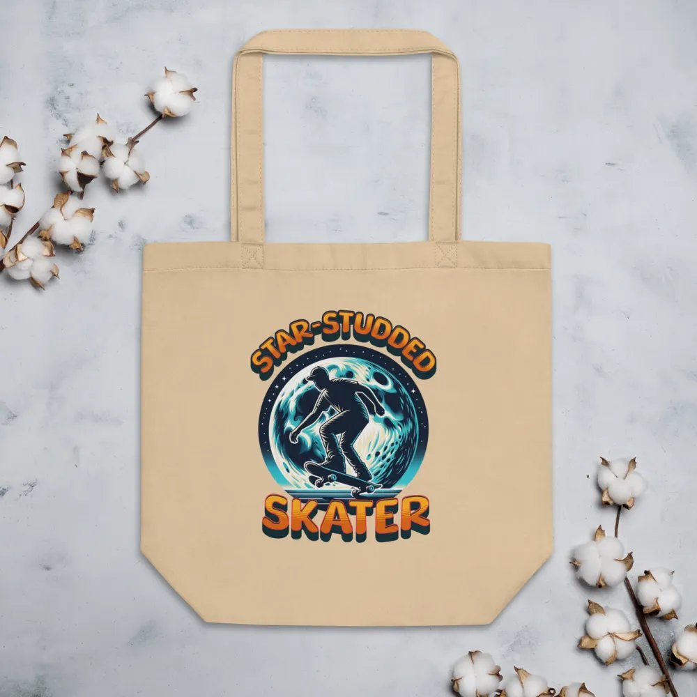 Star-Studded Skater Eco Tote product image (3)
