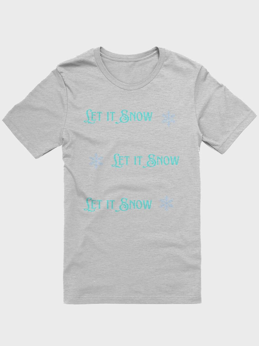 Let It Snowflake Adult T-Shirt product image (1)