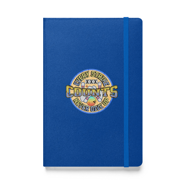 Every Strike Counts Bowling Never Give Up Journal Book product image (1)