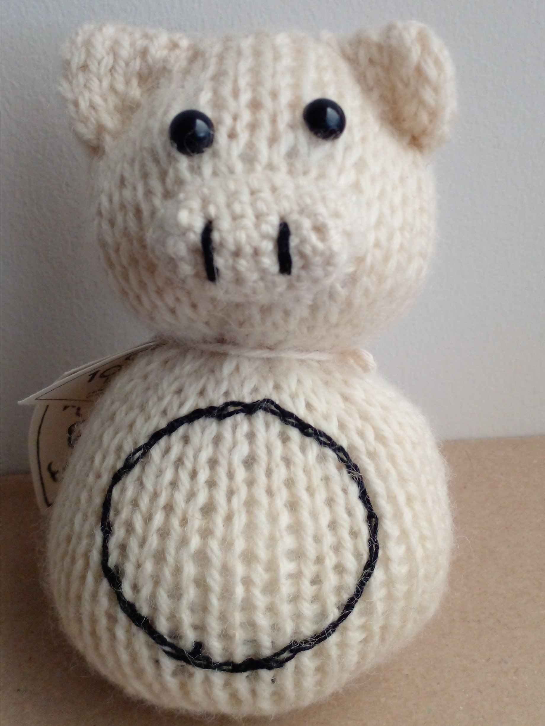 100% Wool 15cm Stuffed Pupsie - Pupsies! product image (3)