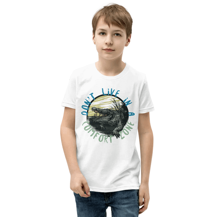 Fearless Alligator Youth T-Shirt product image (2)