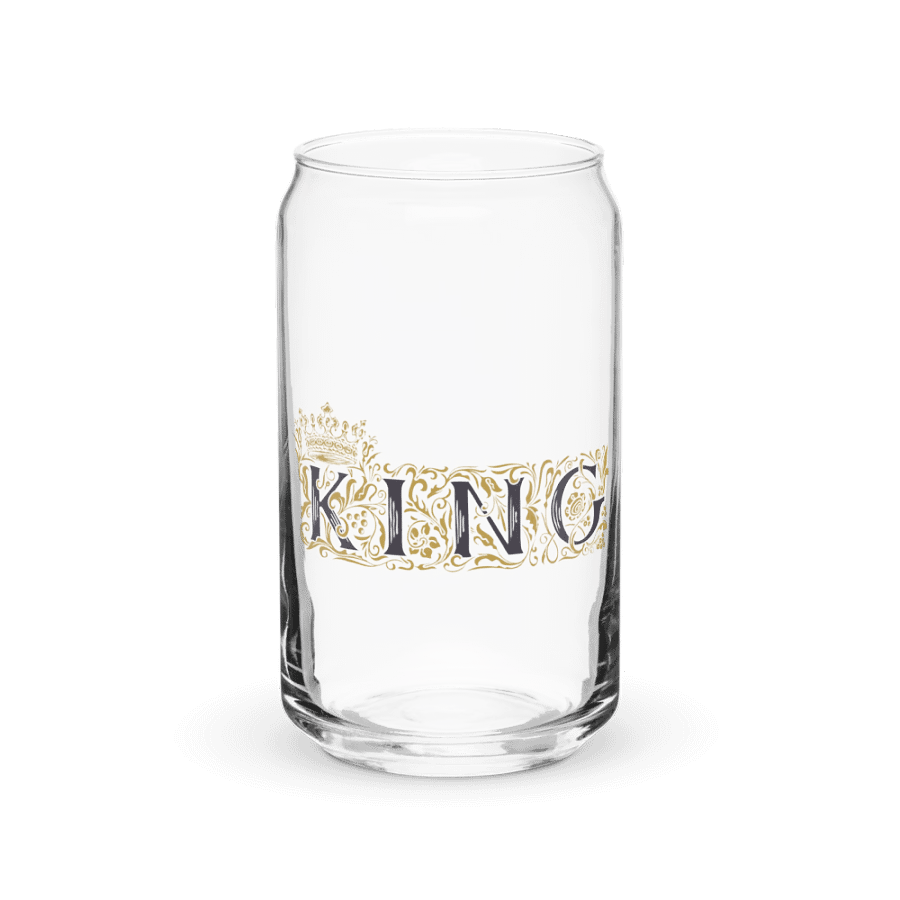 Regal Majesty Glass: Can-Shaped Elegance product image (2)