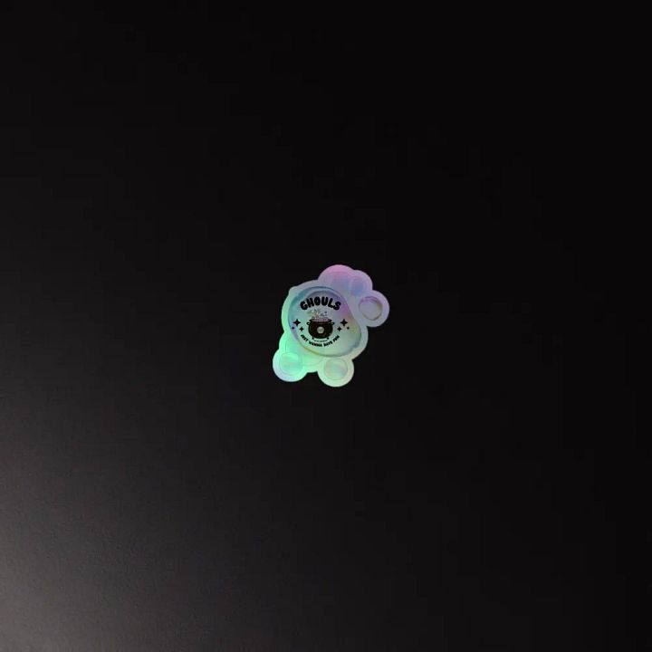 Ghouls Just Wanna Have Fun Holographic Sticker Sheet product image (1)
