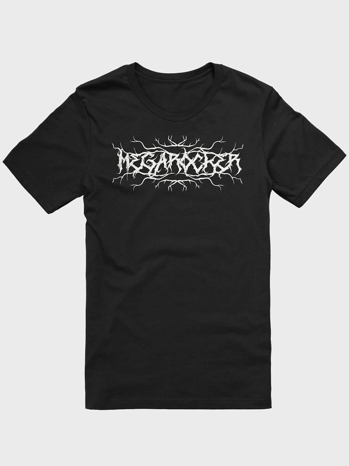MegaRocker White Death Metal Logo Tee product image (1)