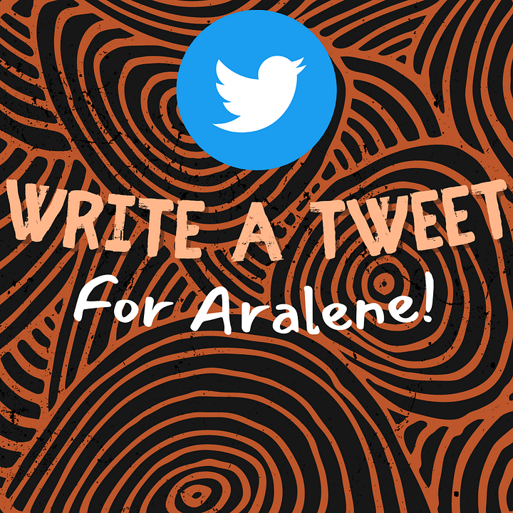 Write a Tweet for Aralene product image (1)