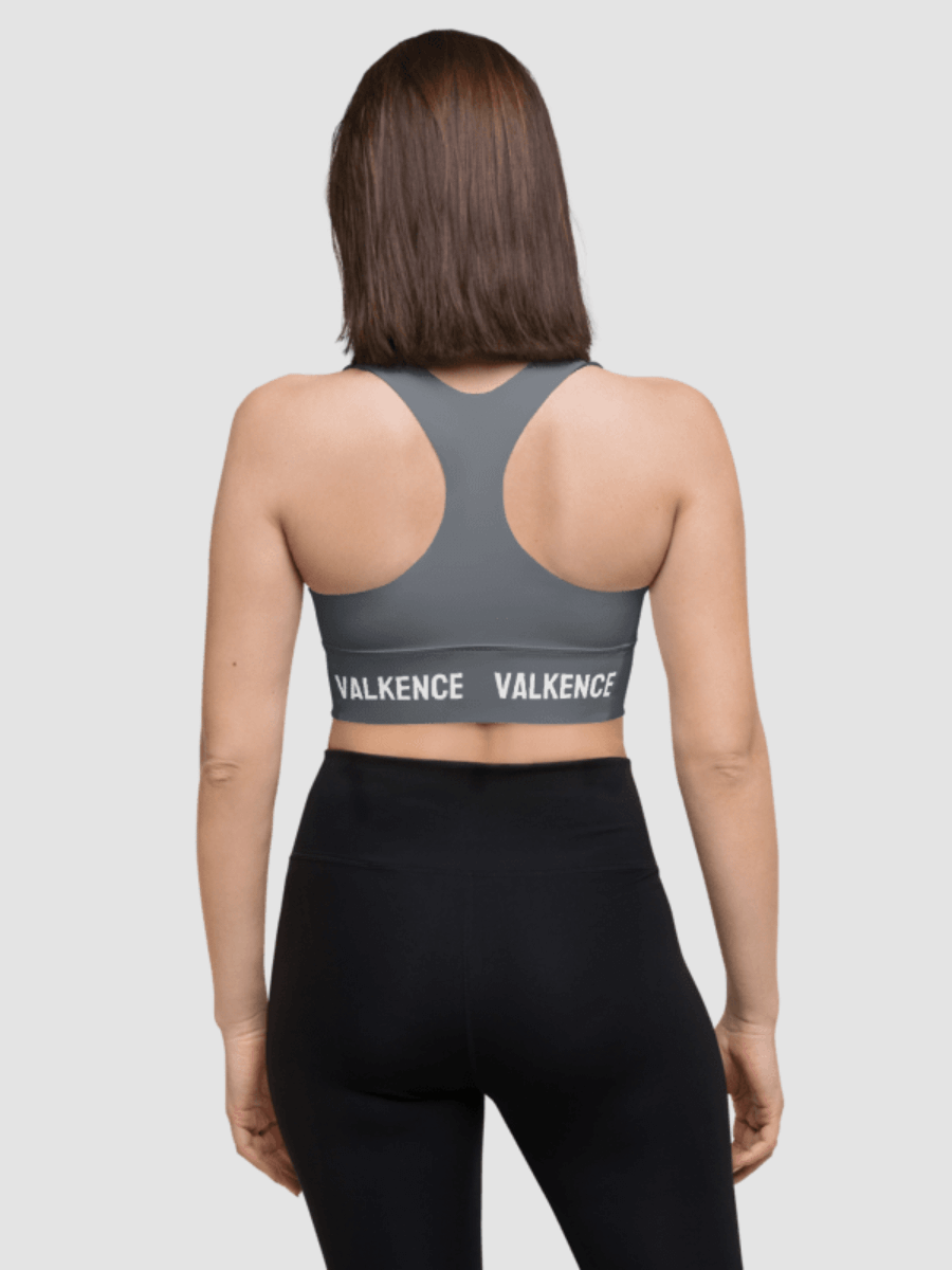 Active Longline Sports Bra - Storm Gray product image (3)