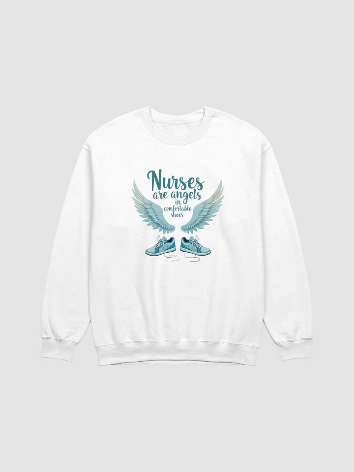 Nursing Angel Wings Crewneck Sweatshirt product image (4)