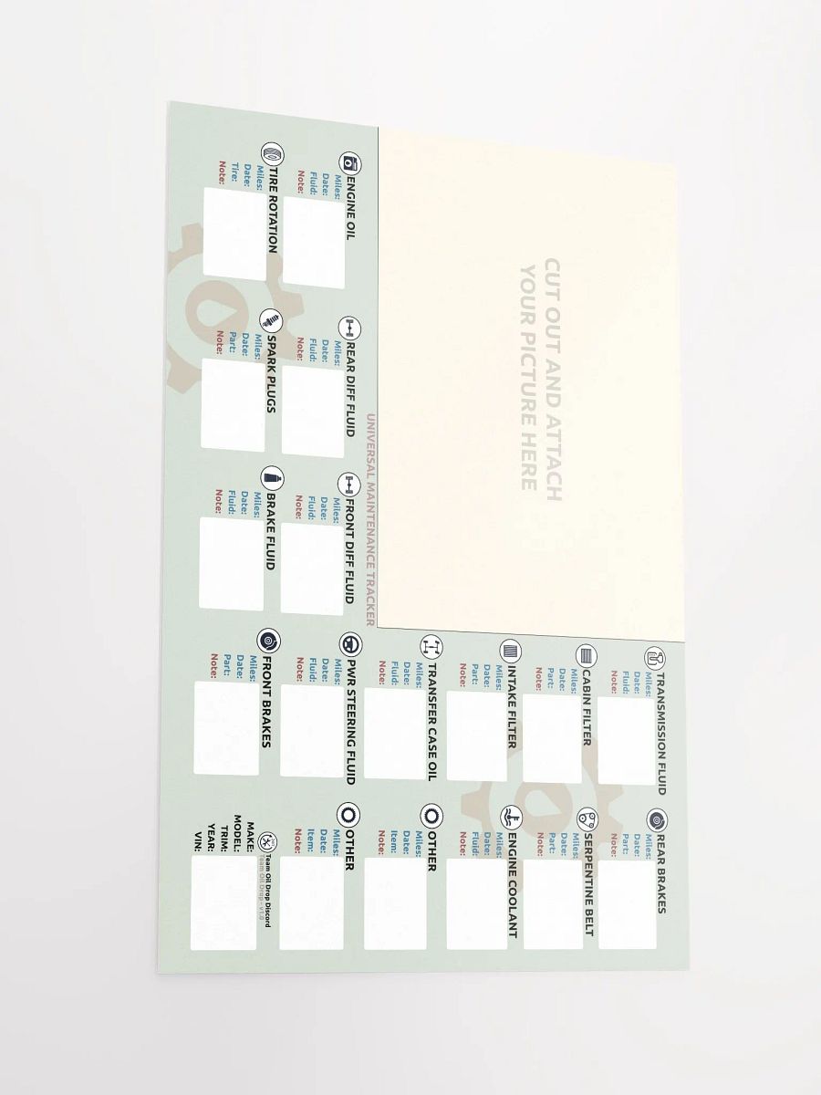 Universal Maintenance Tracker product image (3)