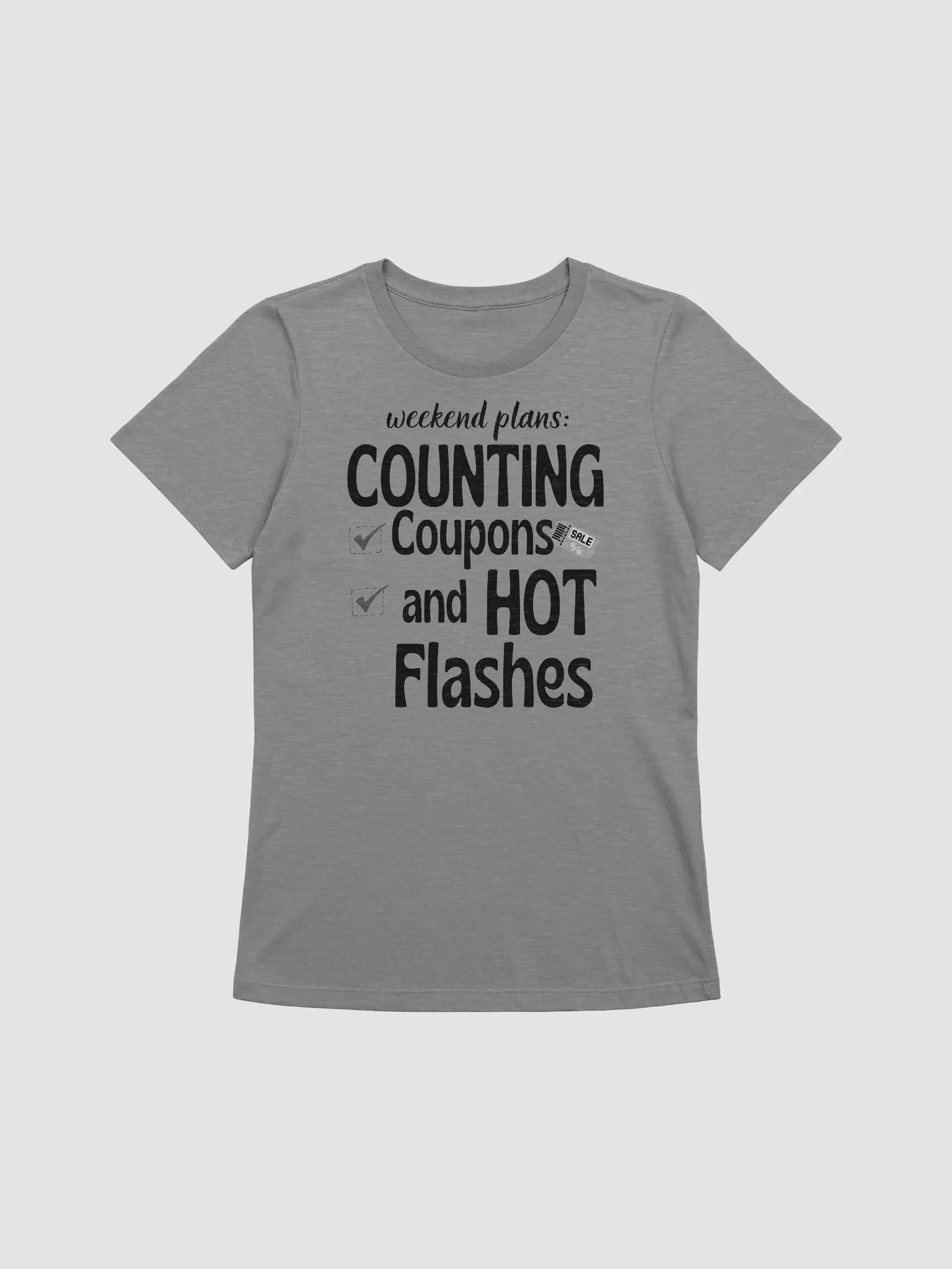Funny Menopause Weekend Plans Relaxed Fit T-Shirt product image (2)