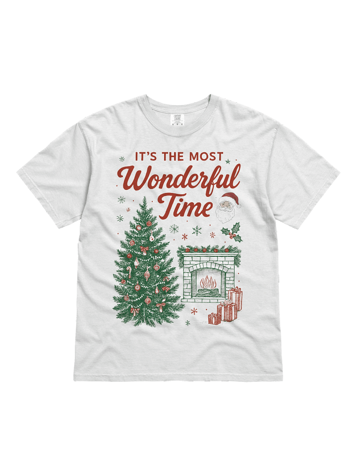 It's The Most Wonderful Time" | Comfort Colors® Vintage Christmas Tee product image (27)