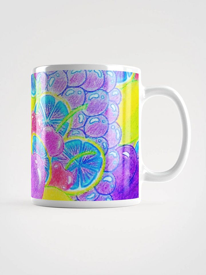 Fruit Fusion White Glossy Mug product image (2)