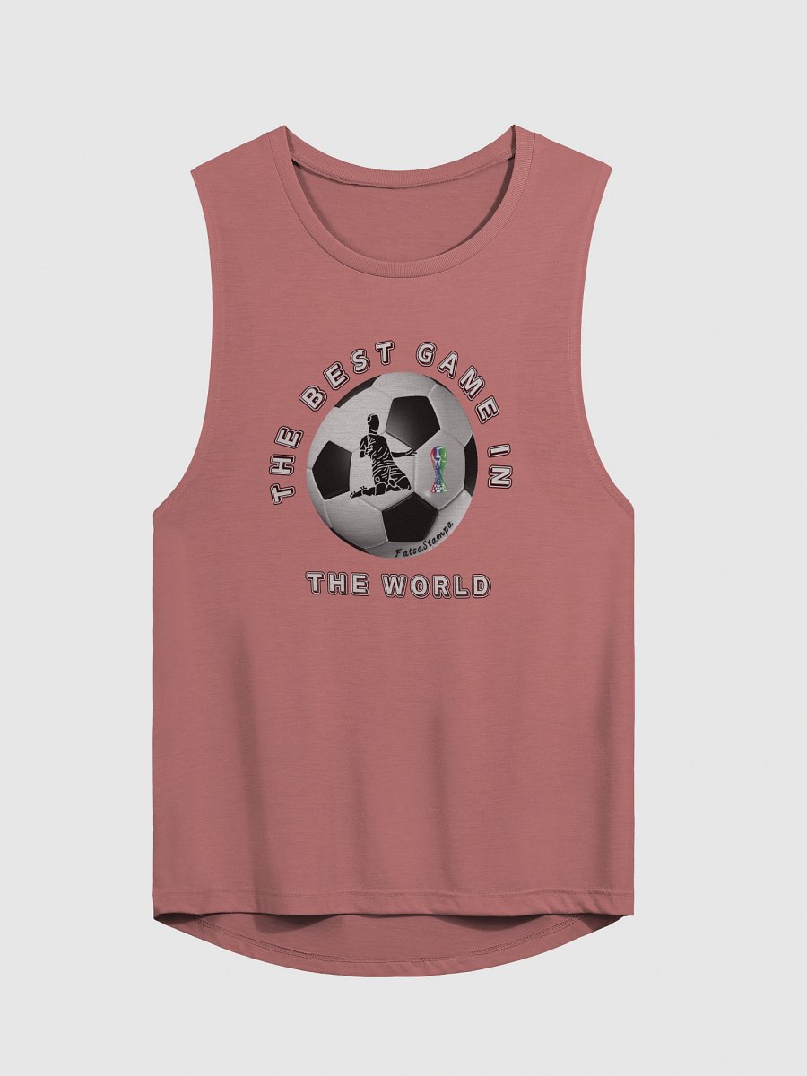 Victory Celebration Soccer Ball Flowy Tank product image (2)