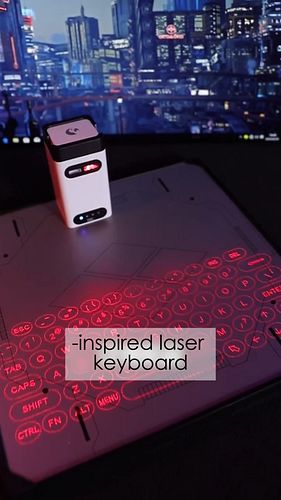 Transform Your World with a Tap: The Magic of Laser Keyboards
#LaserKeyboard
#CyberpunkTech
#MobileIntegration
#TechGadgets
#...