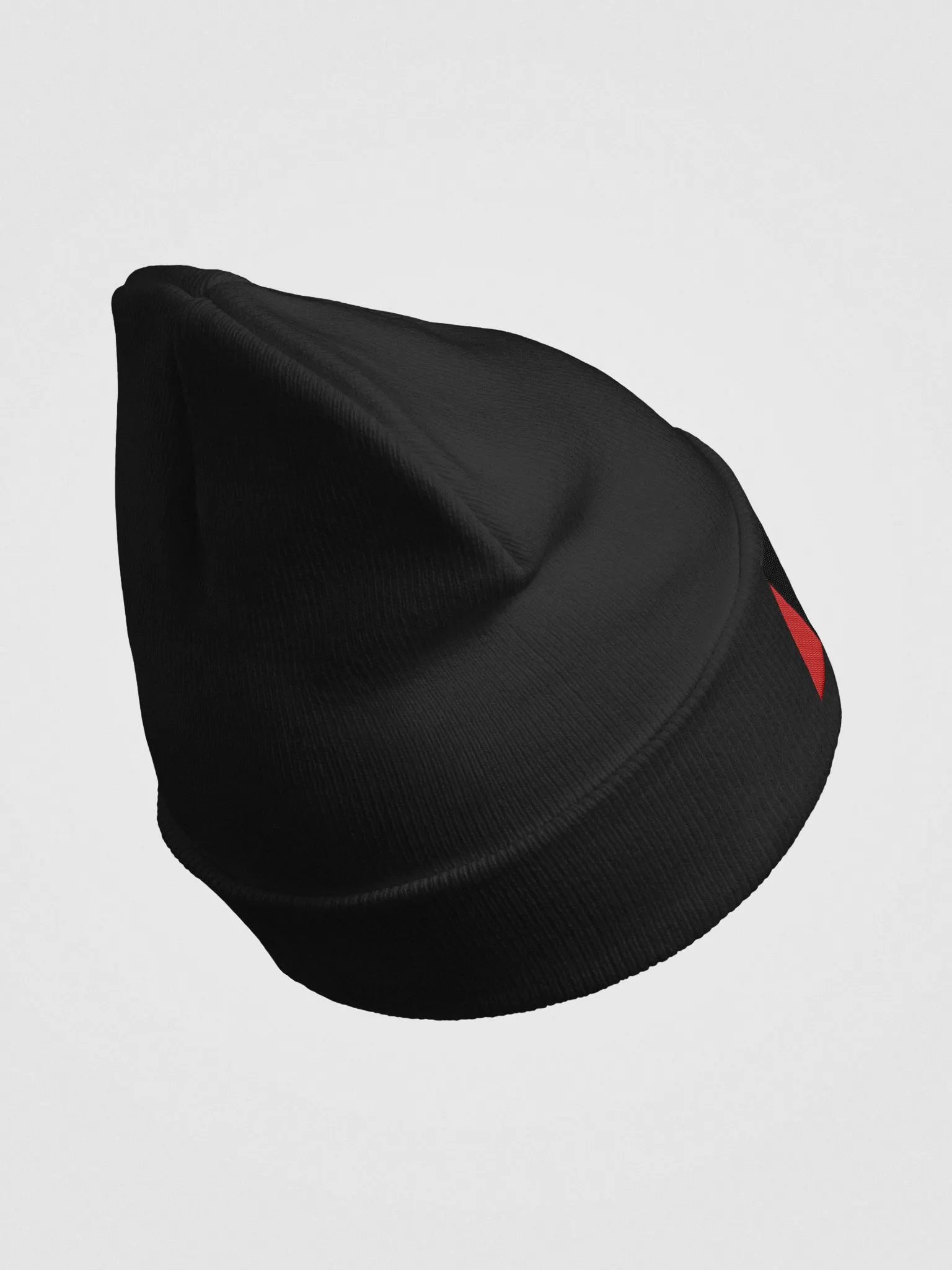 Black First Emblem Knit Beanie product image (5)