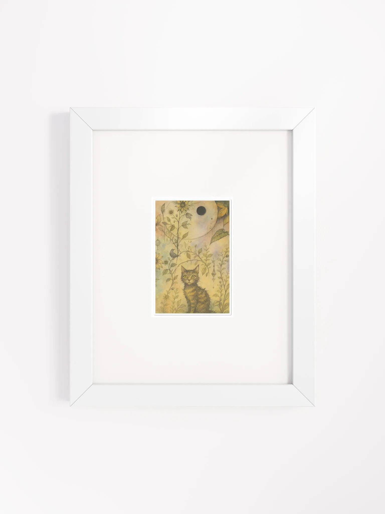 The Secret Garden Sketchbook Artprint Framed product image (4)