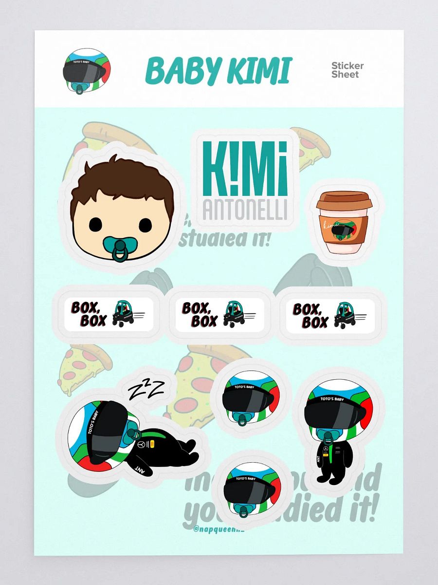 Baby Kimi - Sticker Sheet product image (3)