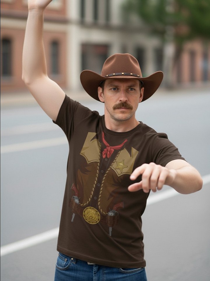 Sheriff Western Cowboy Costume Tee product image (1)