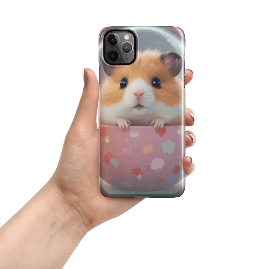 Whimsical Hamster Snap Case product image (51)