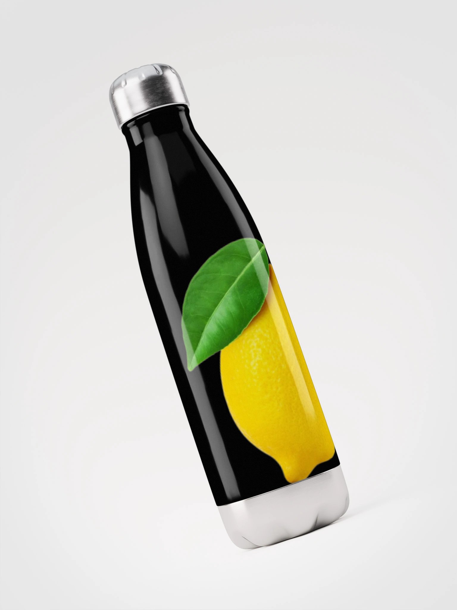 Zesty Lemon Stainless Steel Water Bottle product image (5)