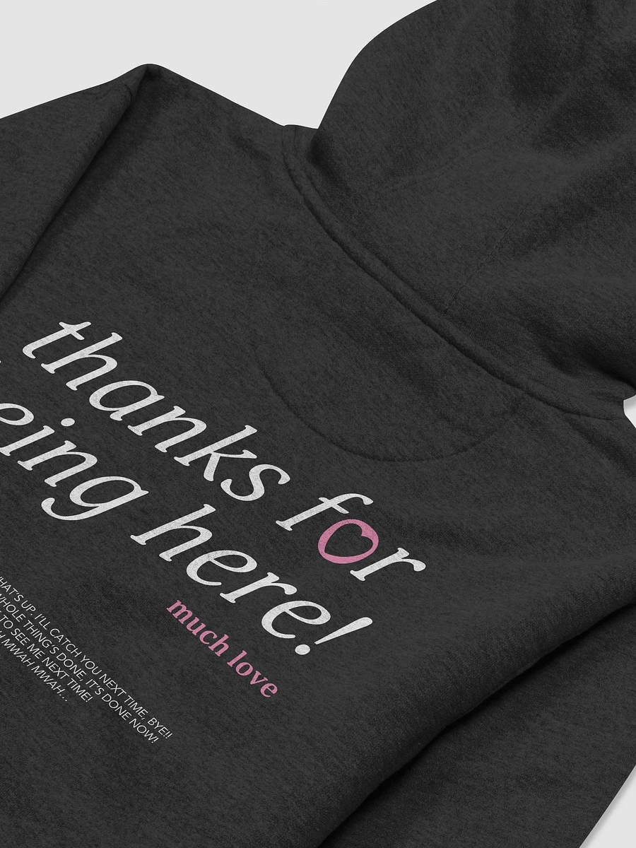 thanks for being here! Hoodie (Pink) product image (26)