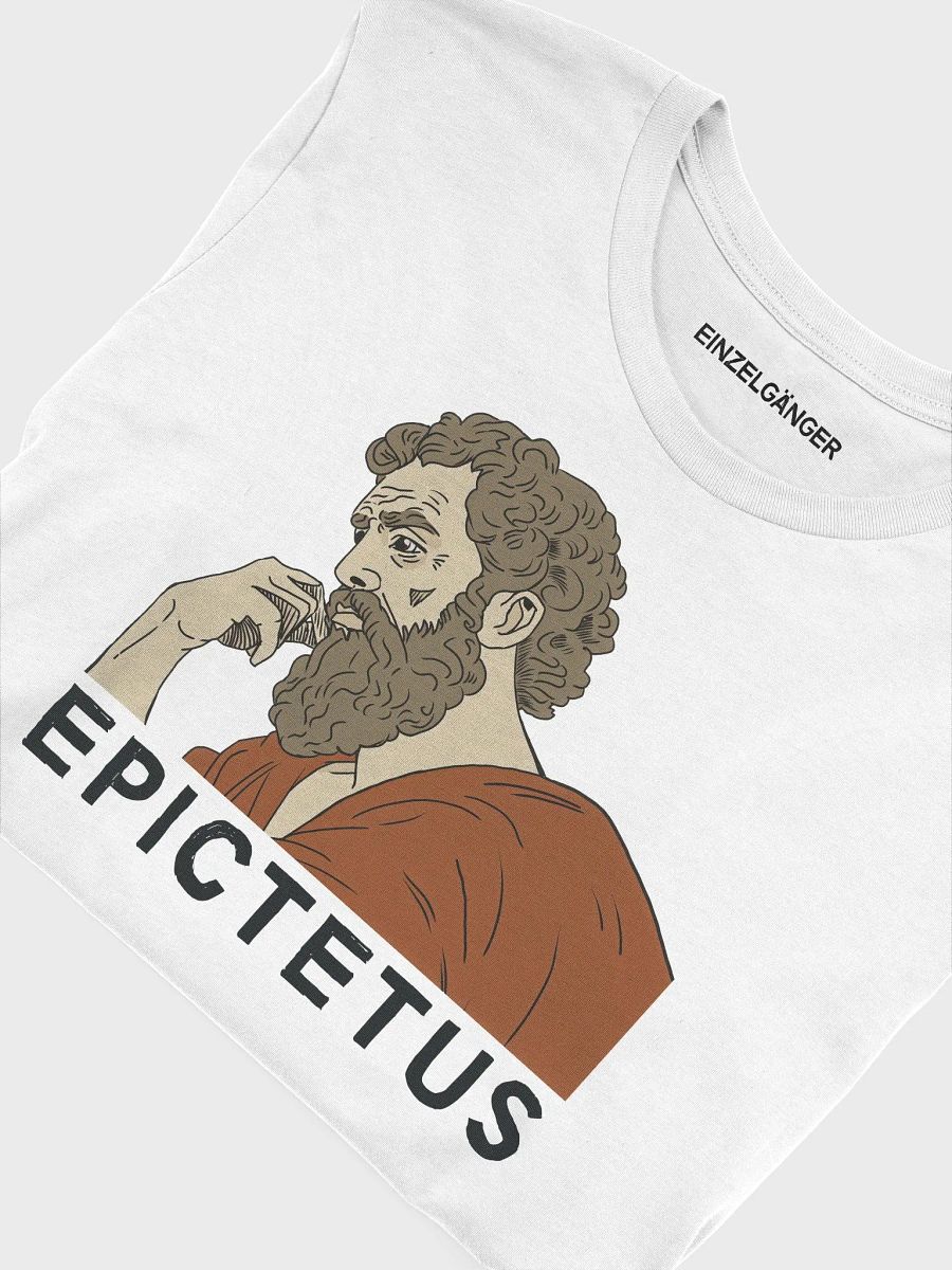 Epictetus T-Shirt | White product image (5)