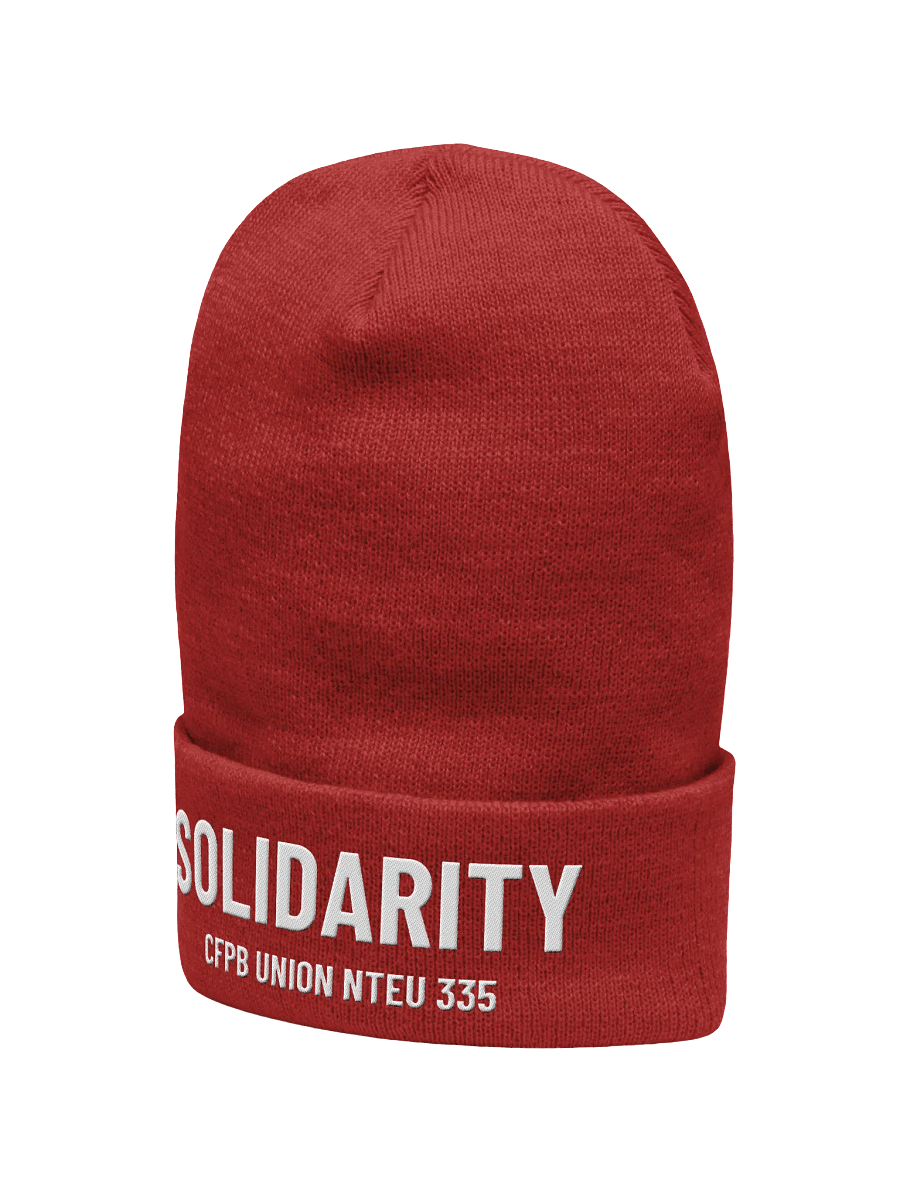Solidarity CFPB Union Beanie product image (5)