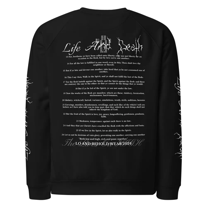 The Lives On HIGH | Life & Death | UNISEX Sweater product image (2)
