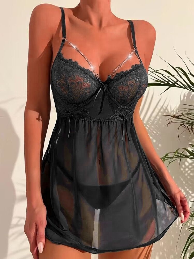 Lace cami slip product image (3)