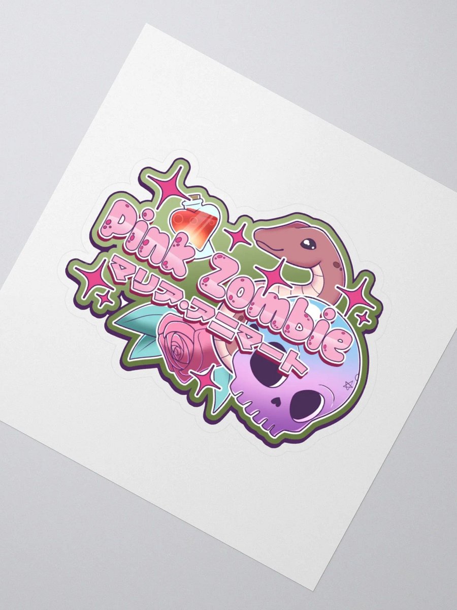 Kiss Cut Stickers - Pink Zombie Aesthetic product image (2)