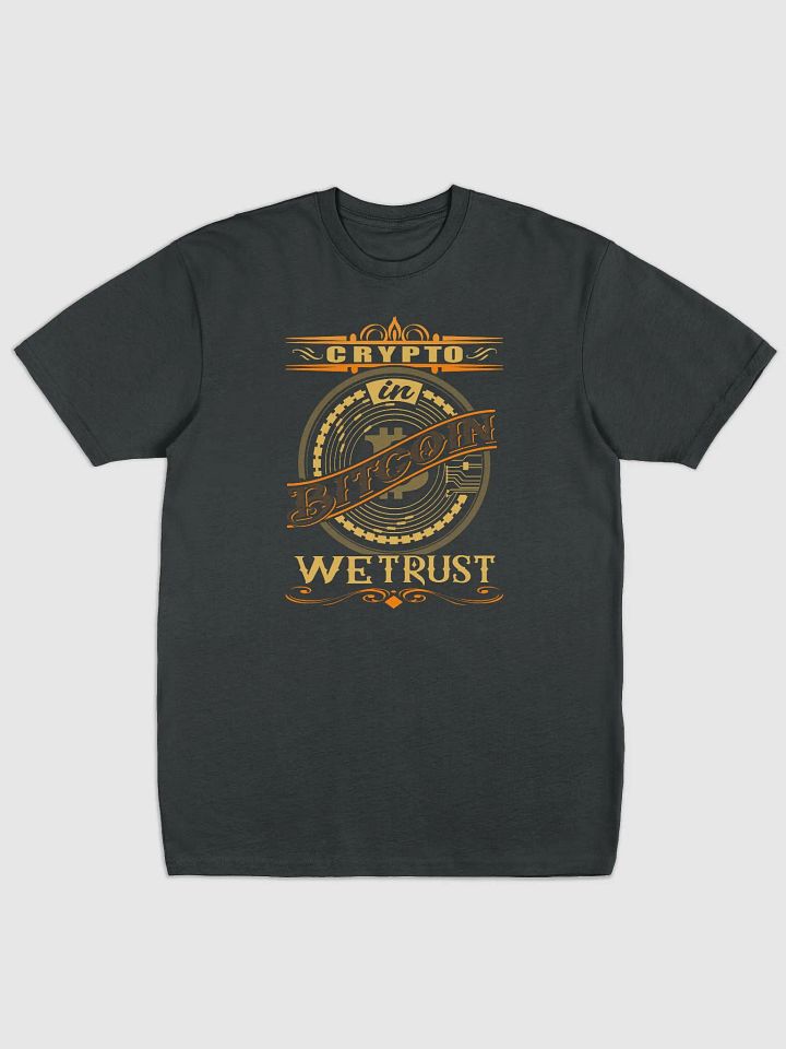 Golden Bitcoin Trust Premium Tee product image (2)