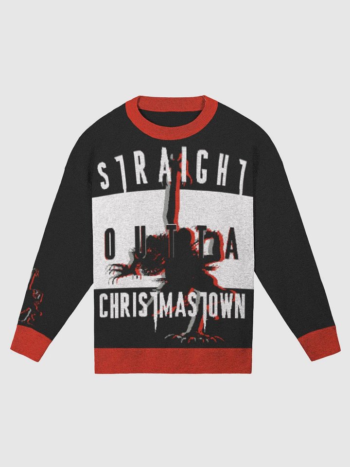Straight Outta Christmastown Knit Sweater product image (1)