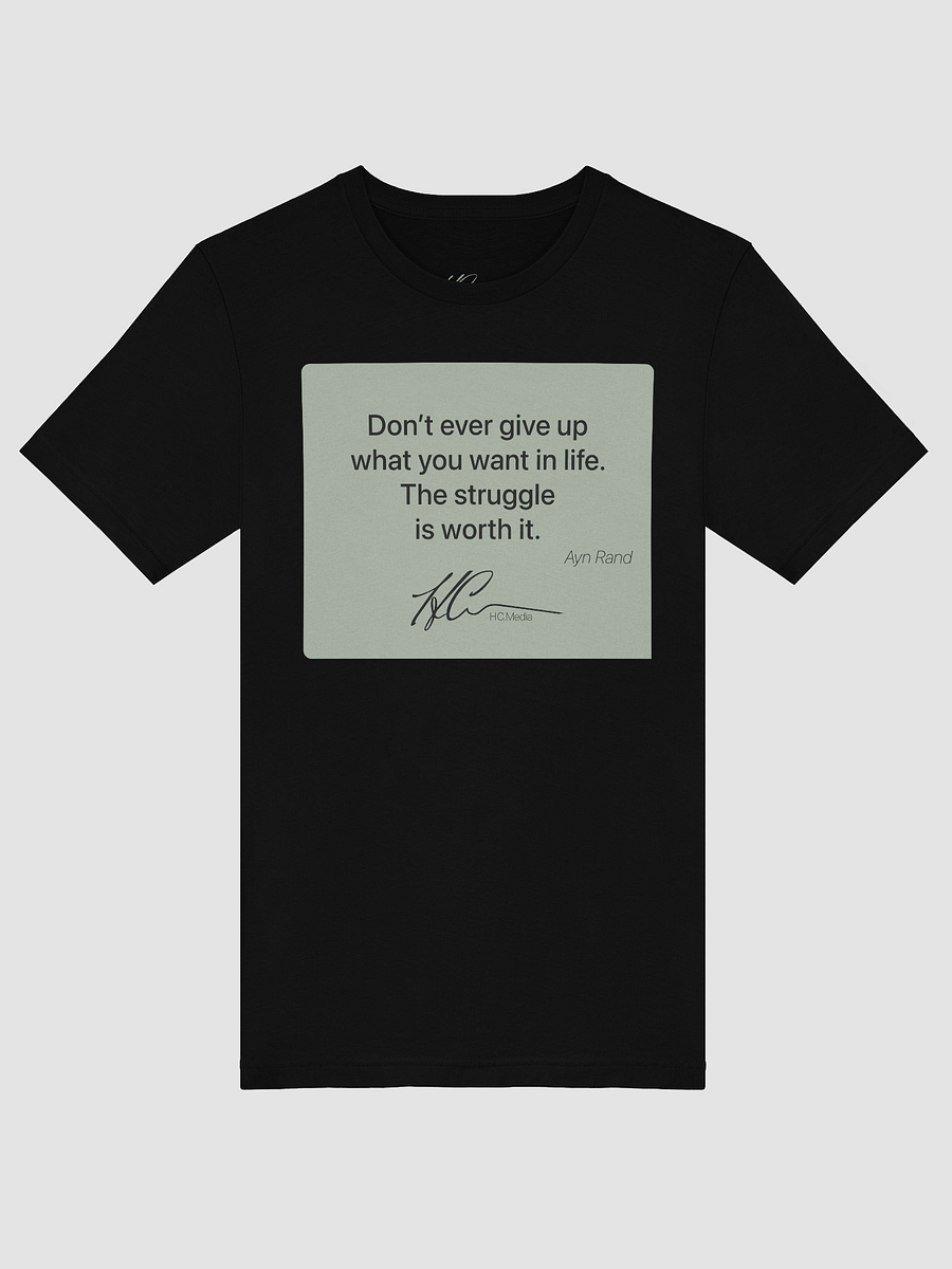 Ayn Rand Q3 - T-Shirt Olive product image (5)