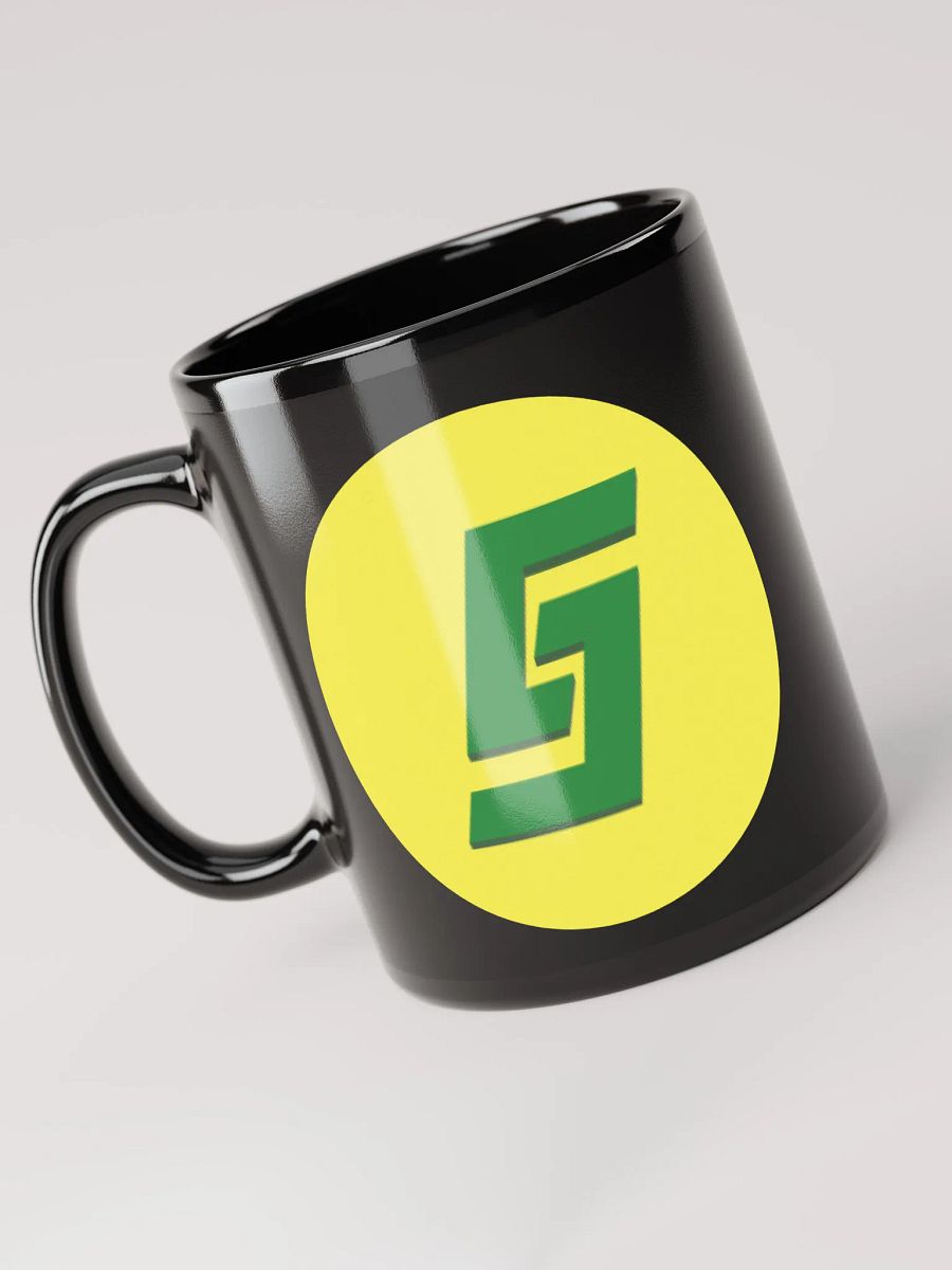 Black Gusty J Logo Mug product image (6)