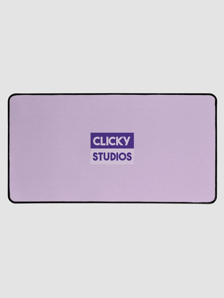 Large Clicky Studios Desk Mat product image (1)
