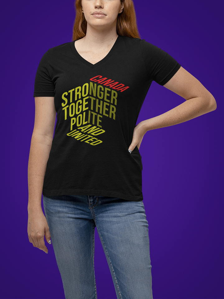 Unity Perspective Women's V-Neck Tee product image (7)