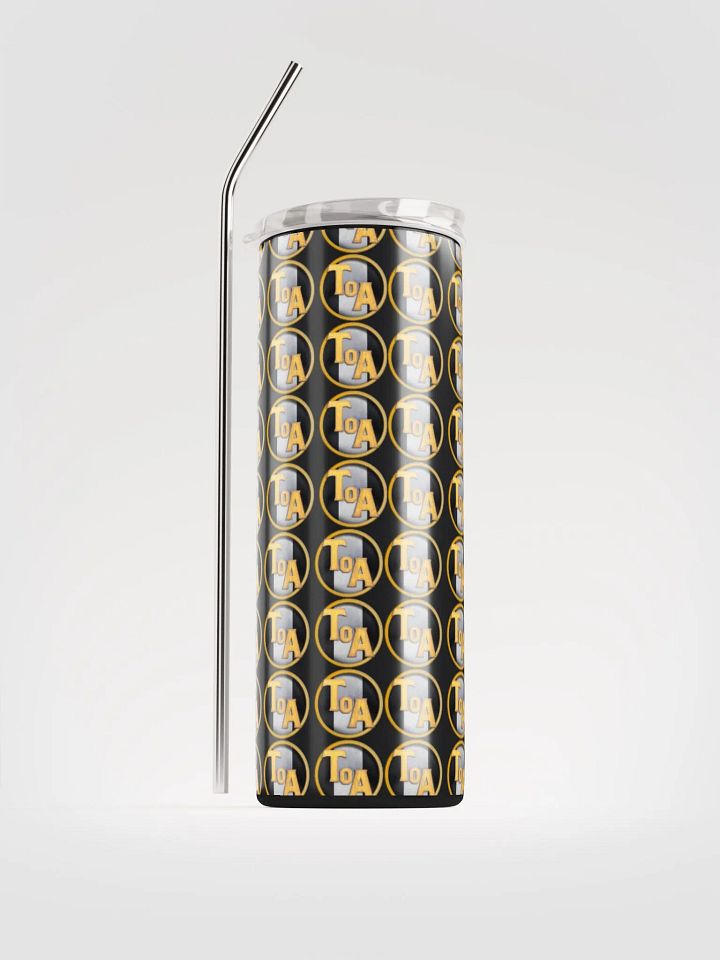 Tournament of Ages - Small Logo - Tumbler w/Straw product image (1)
