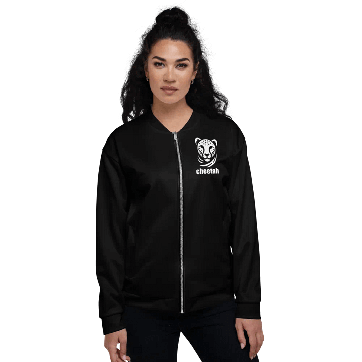 cheetah jacket black product image (2)