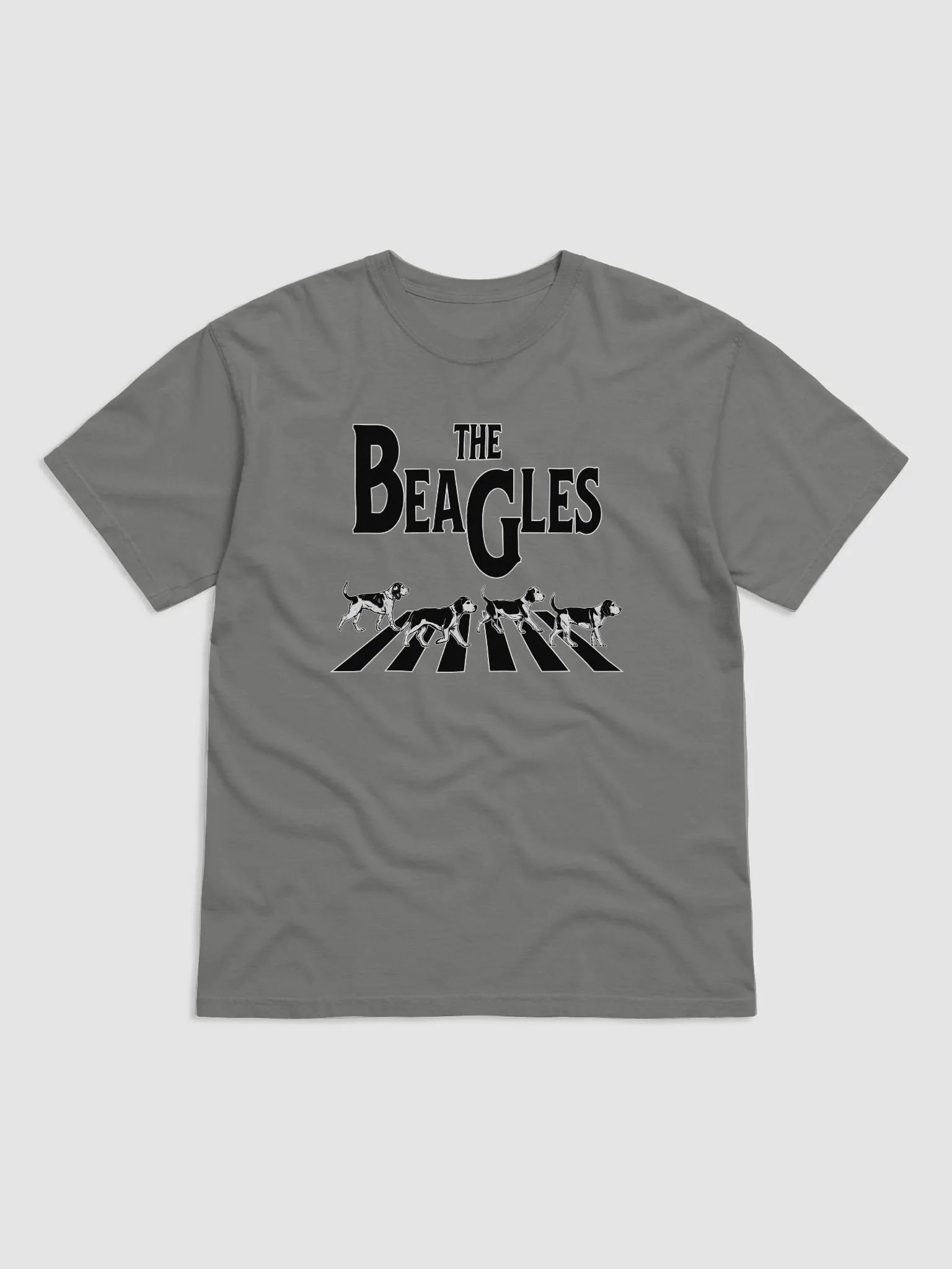 The Beagles T-Shirt of a Group of Beagles Crossing Abbey Road | Funny T-Shirt for Beagle Paw-rents product image (9)