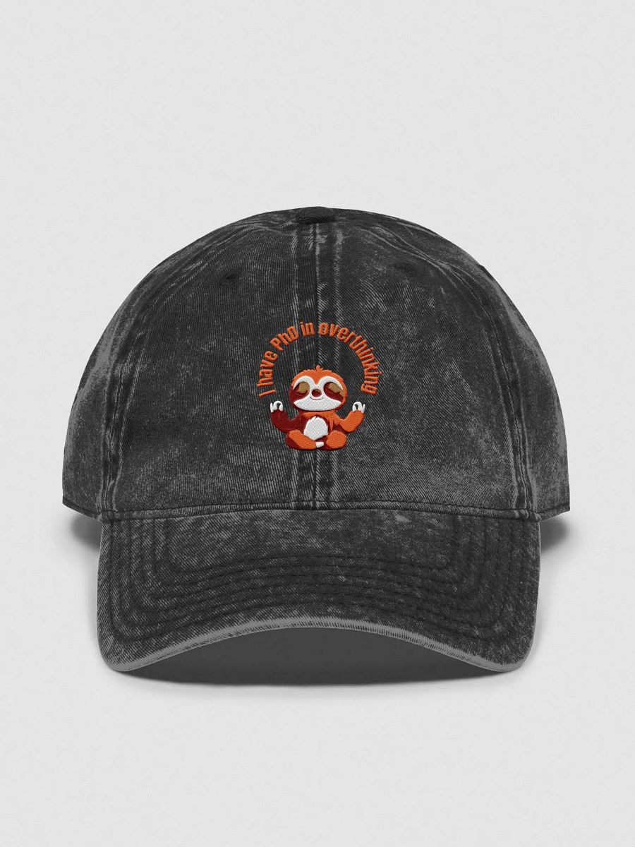 Zen Sloth Vintage Dad Hat product image (3)