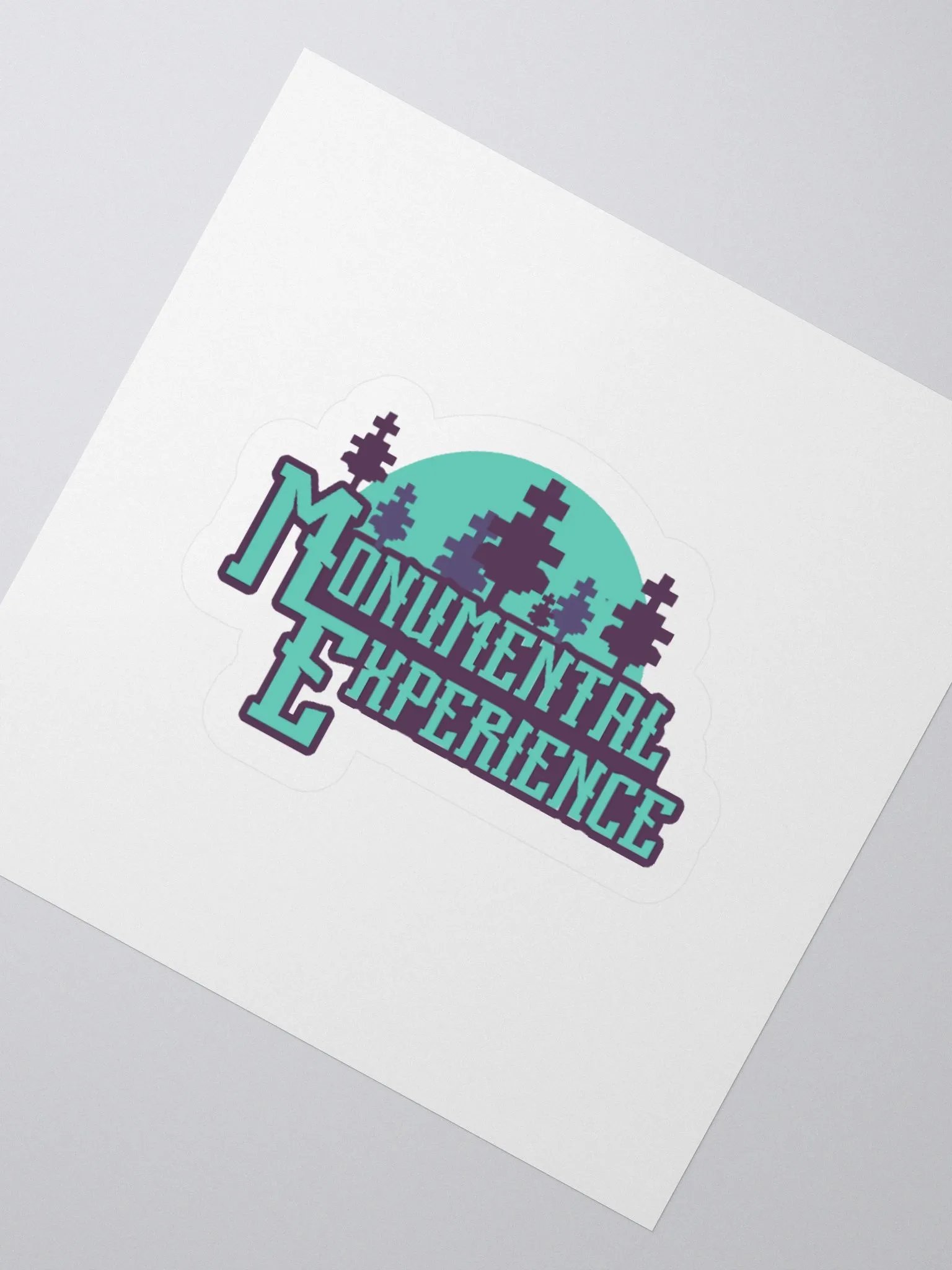 Monumental Experience Emblem Kiss Cut Stickers product image (2)