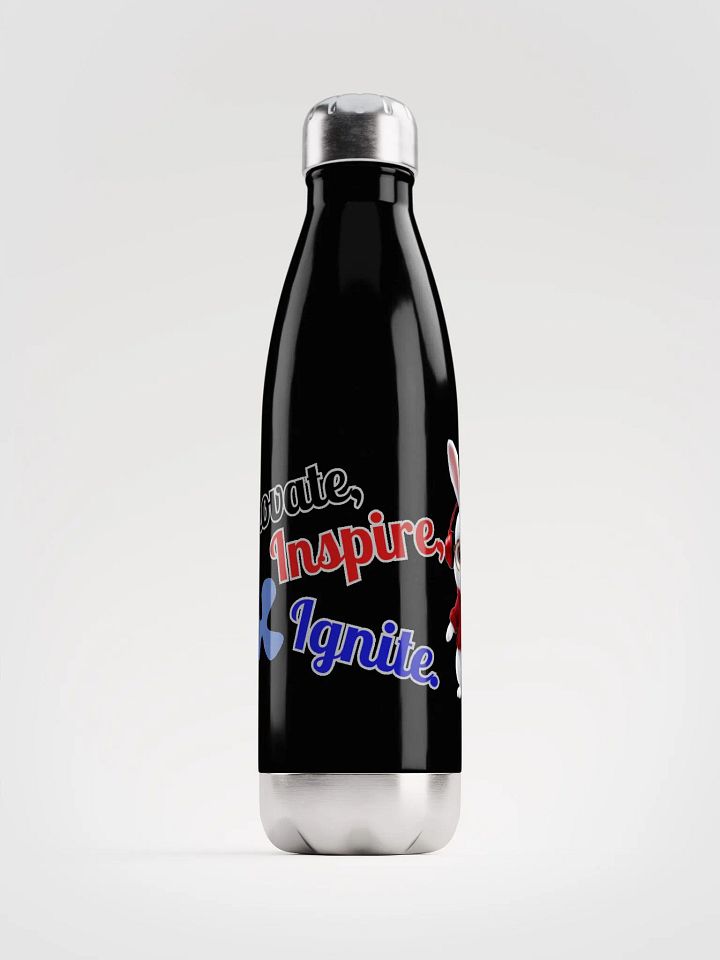 Innovate, inspire, Ignite. Illustration design -Stainless Steel Water Bottle product image (1)