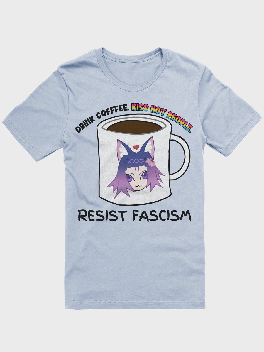 Drink Coffee. Pan Kiss Hot People. Resist Fascism Shirt product image (1)