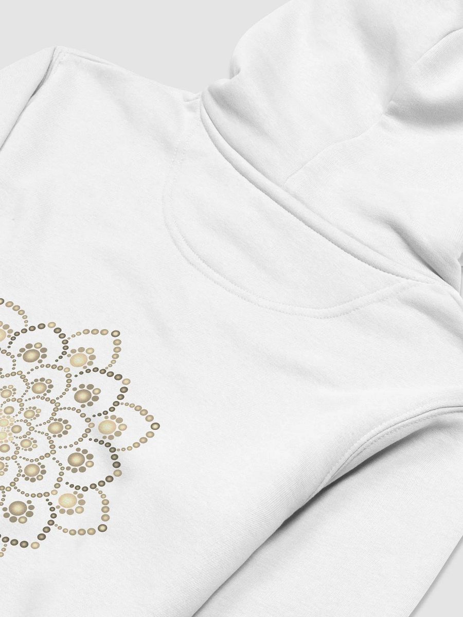 Golden-Brown Mandala Unisex Eco Hoodie product image (5)
