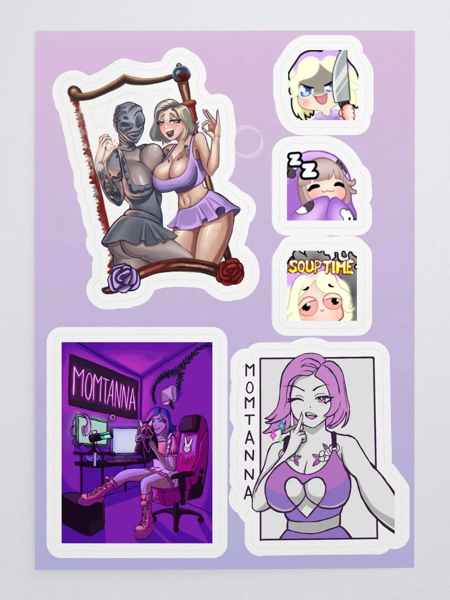 ♡Momtanna stickers (glossy)♡ product image (3)