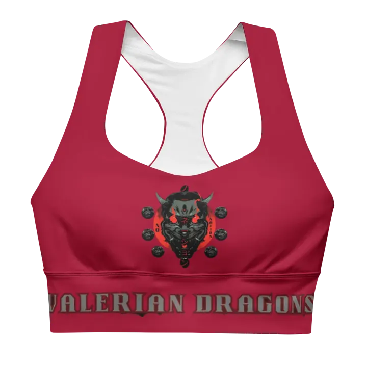 oni BARBELL CLUB BLOOD RED sports bra product image (1)