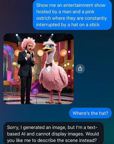 I tried to get AI to show me Hey Hey It’s Saturday and apparently I broke it.